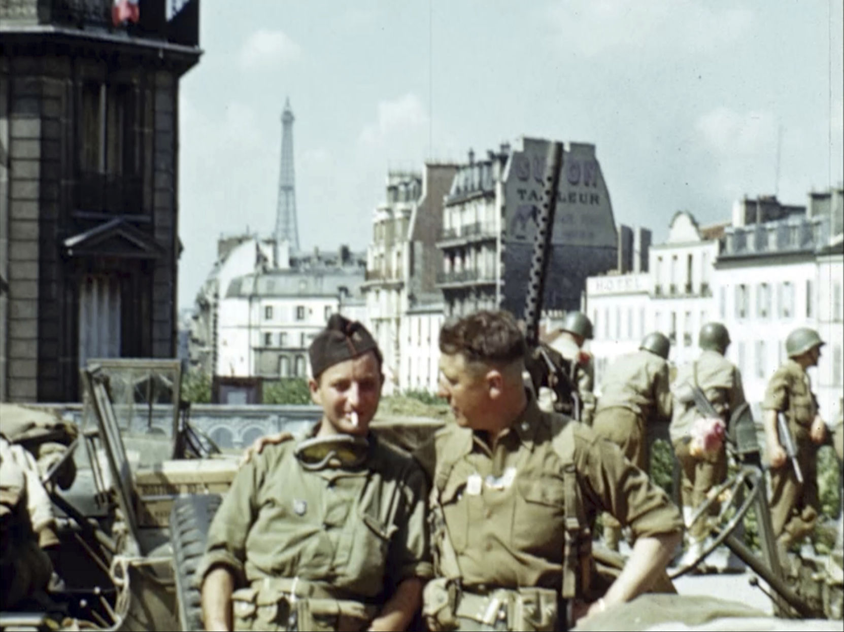 D-Day in color